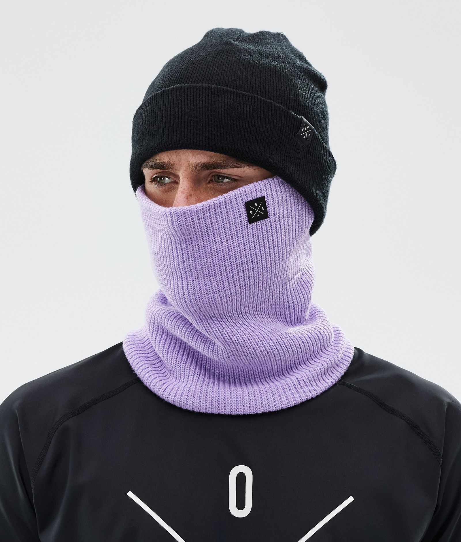 Dope 2X-Up Knitted Facemask Faded Violet, Image 2 of 3