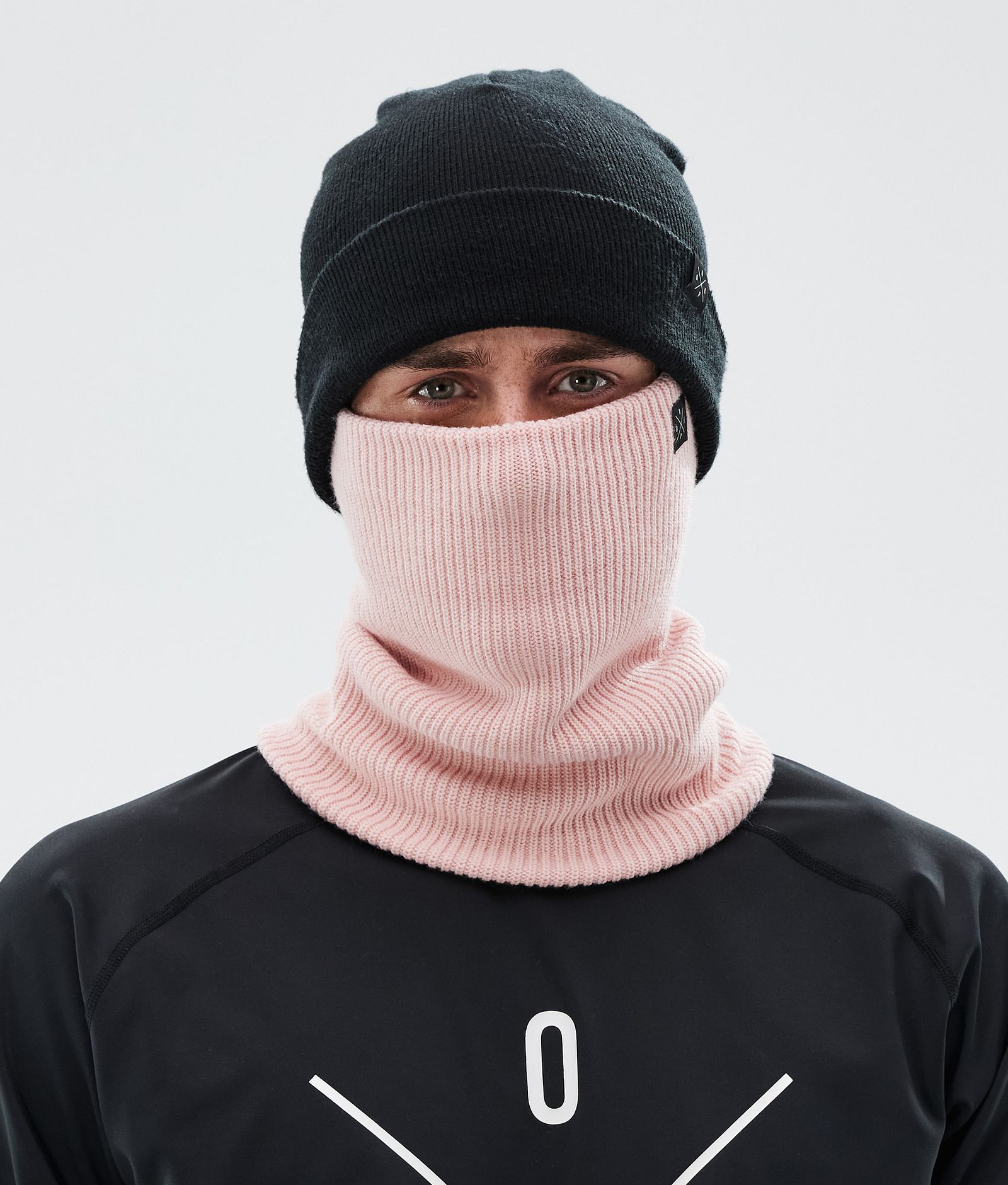 Dope 2X-Up Knitted Facemask Soft Pink, Image 2 of 3