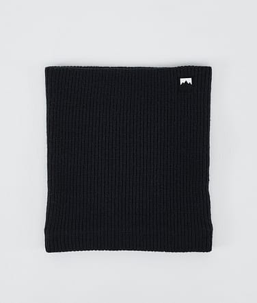 Montec Classic Knitted Facemask Black