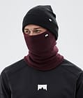 Montec Classic Knitted Facemask Burgundy, Image 2 of 3