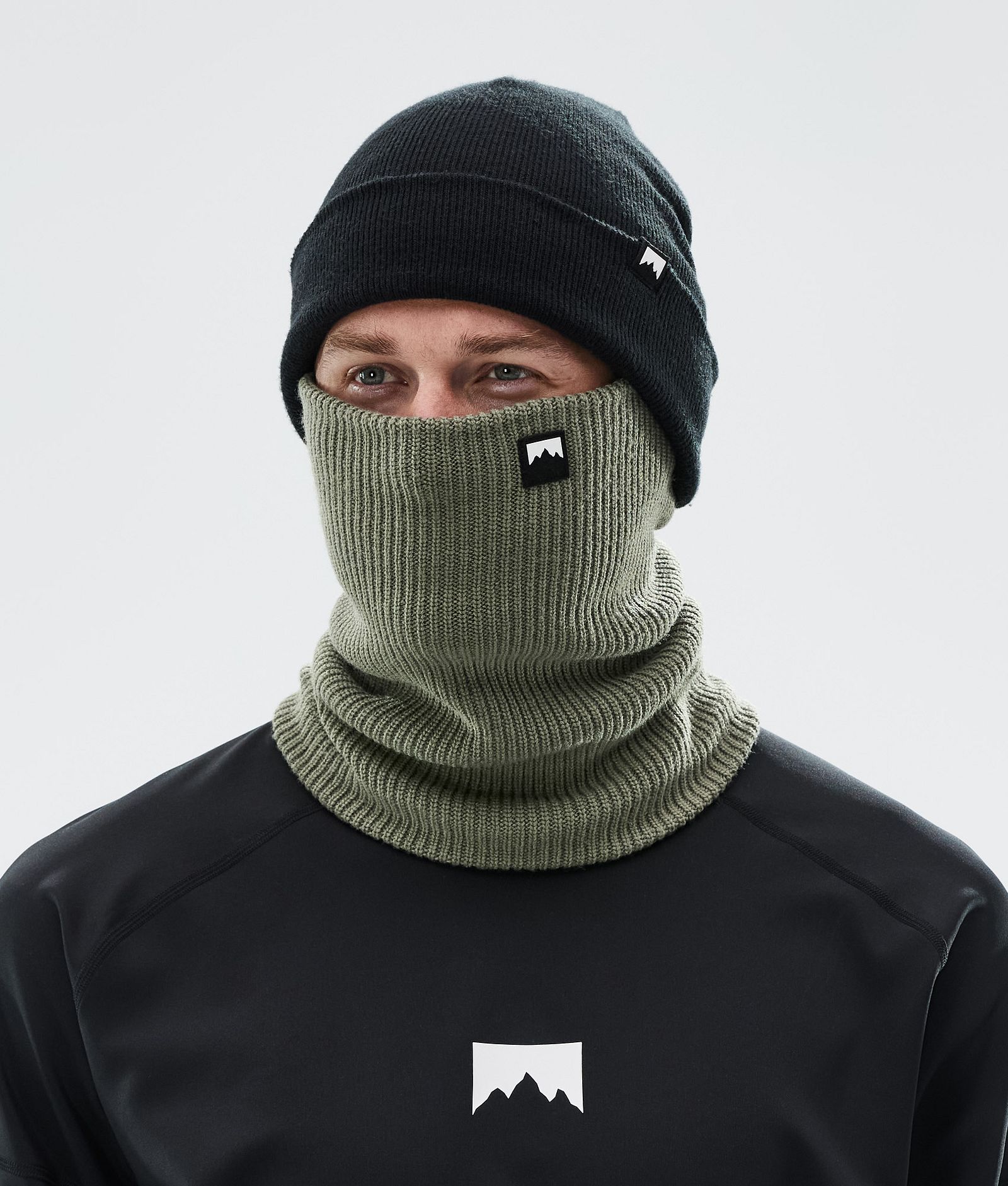 Montec Classic Knitted Skimasker Greenish, Afbeelding 2 van 3