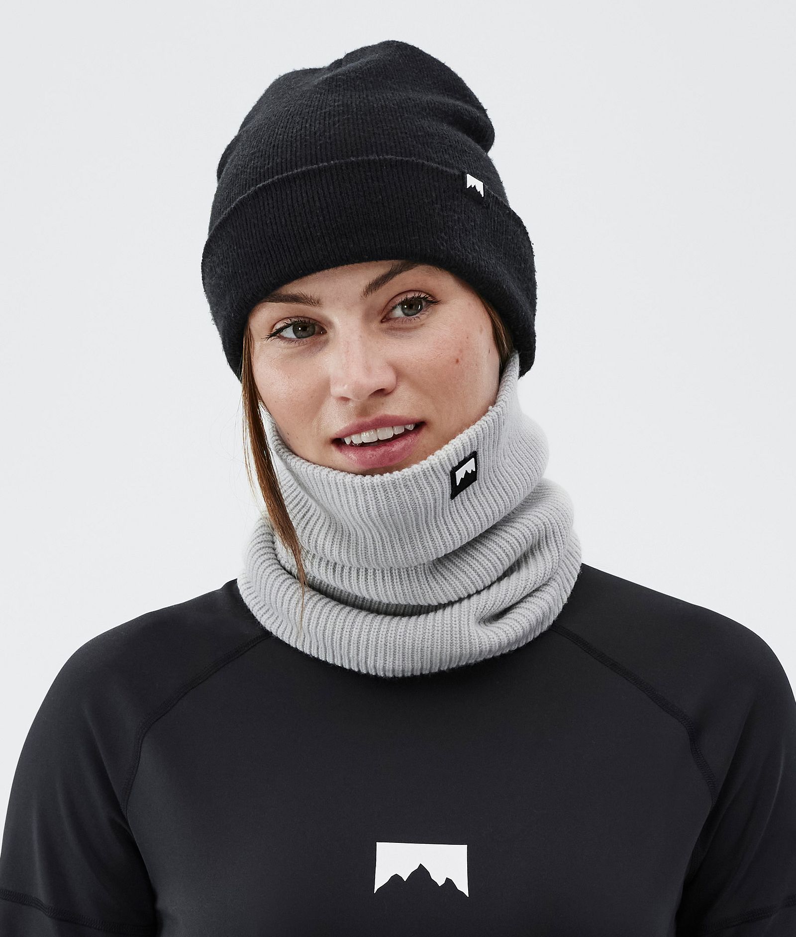 Montec Classic Knitted Skimasker Light Grey, Afbeelding 3 van 3