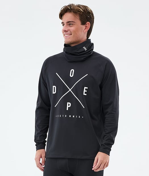 Dope Snuggle Basislaag Top Heren 2X-Up Black