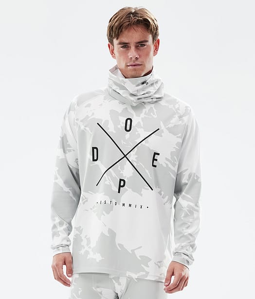 Dope Snuggle Camiseta Térmica Hombre Grey Camo