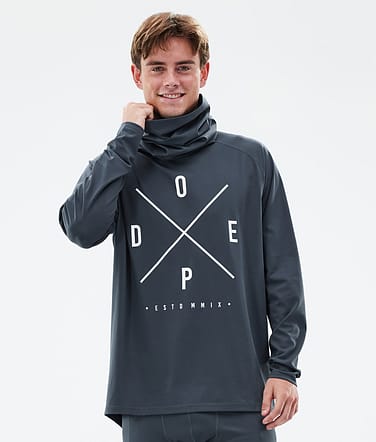 Dope Snuggle Basislaag Top Heren 2X-Up Metal Blue