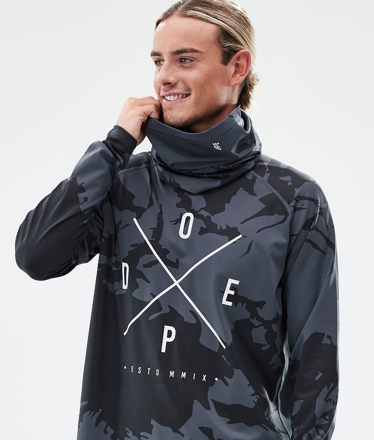 Dope Snuggle Tee-shirt thermique Homme 2X-Up Black - Noir