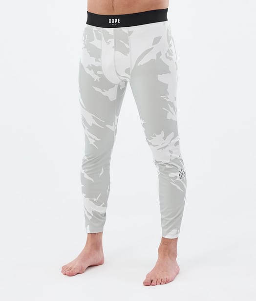 Dope Snuggle Legginsy Termoaktywne Mężczyźni 2X-Up Grey Camo