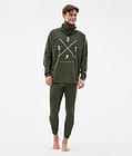 Dope Snuggle Base Layer Pant Men 2X-Up Olive Green, Image 3 of 7