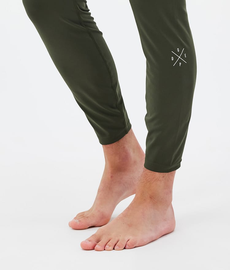 Dope Snuggle Pantaloni Termici Uomo 2X-Up Olive Green, Immagine 7 di 7