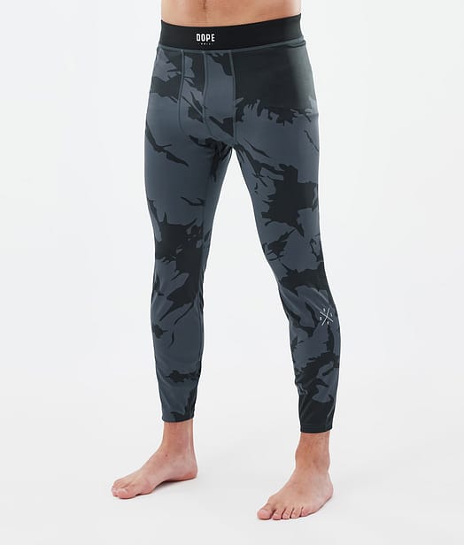 Dope Snuggle Legginsy Termoaktywne Mężczyźni 2X-Up Metal Blue Camo