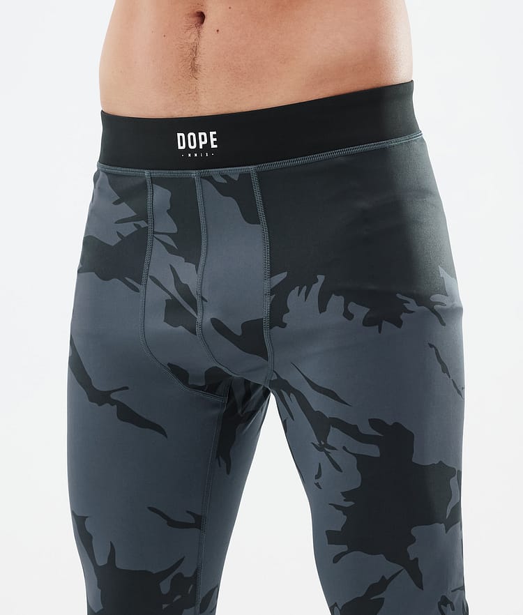 Dope Snuggle Baselayer tights Herre 2X-Up Metal Blue Camo, Billede 5 af 7