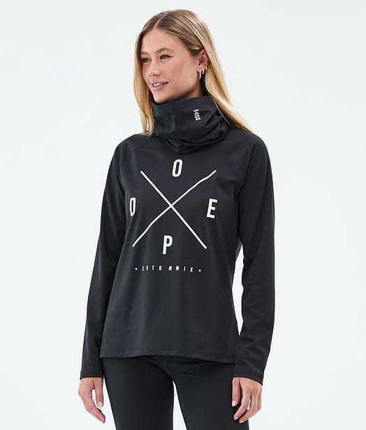 Dope Snuggle W Basislaag Top Dames 2X-Up Black