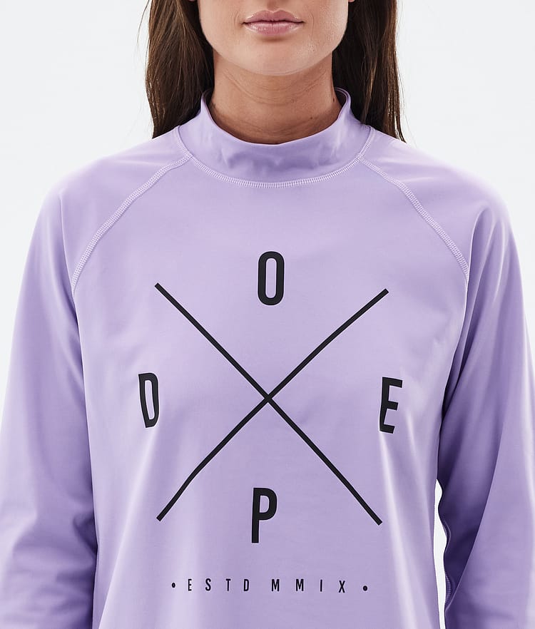 Dope Snuggle W Maglia Termica Donna 2X-Up Faded Violet, Immagine 6 di 7