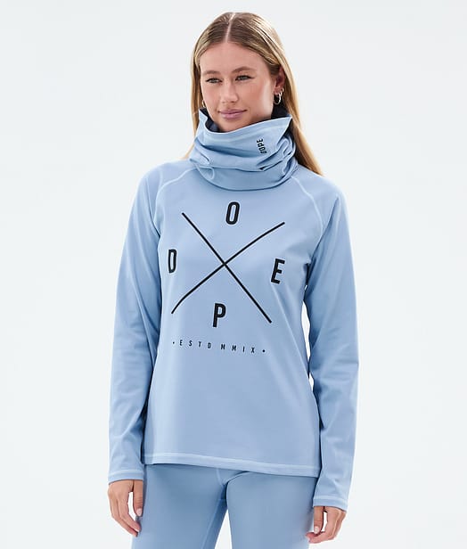 Dope Snuggle W Tee-shirt thermique Femme 2X-Up Light Blue