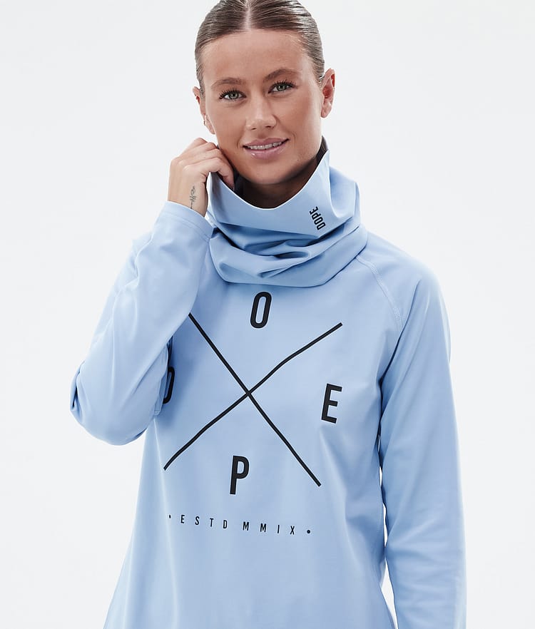 Dope Snuggle W Maglia Termica Donna 2X-Up Light Blue, Immagine 2 di 7