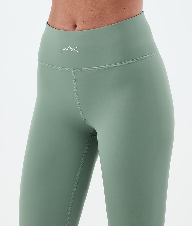 Dope Snuggle W Pantalon thermique Femme 2X-Up Faded Green, Image 5 sur 7