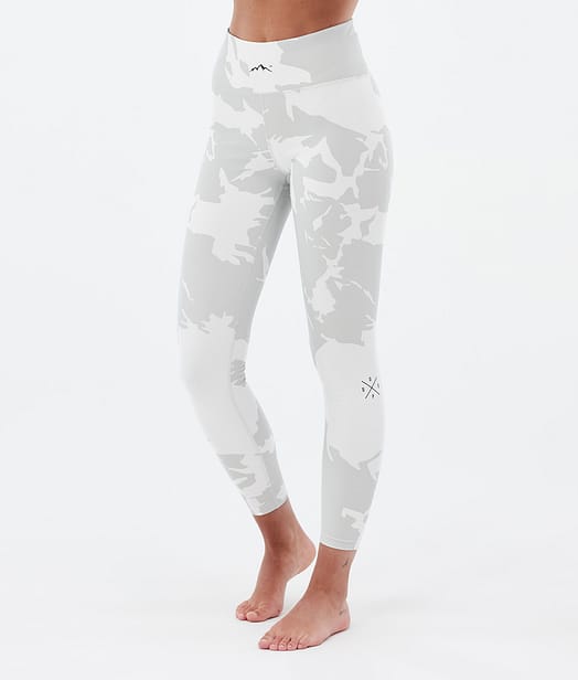 Dope Snuggle W Baselayer tights Dame Grey Camo