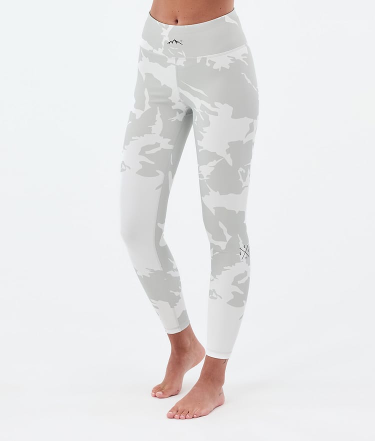 Dope Snuggle W Basislaag Broek Dames 2X-Up Grey Camo, Afbeelding 1 van 7