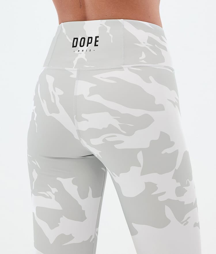 Dope Snuggle W Basislaag Broek Dames 2X-Up Grey Camo, Afbeelding 6 van 7