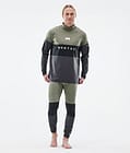 Montec Alpha Base Layer Top Men Greenish/Black/Phantom, Image 3 of 5