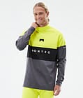 Montec Alpha Baselayer top Herre Bright Yellow/Black/Light Pearl, Billede 1 af 6