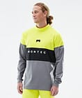 Montec Alpha Base Layer Top Men Bright Yellow/Black/Light Pearl, Image 1 of 5