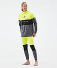 Montec Alpha Baselayer top Herre Bright Yellow/Black/Light Pearl, Billede 3 af 6