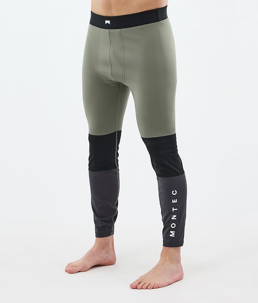 Montec Alpha Base Layer Pant Men Greenish/Black/Phantom