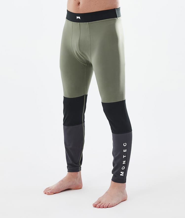 Montec Alpha Base Layer Pant Men Greenish/Black/Phantom, Image 1 of 7