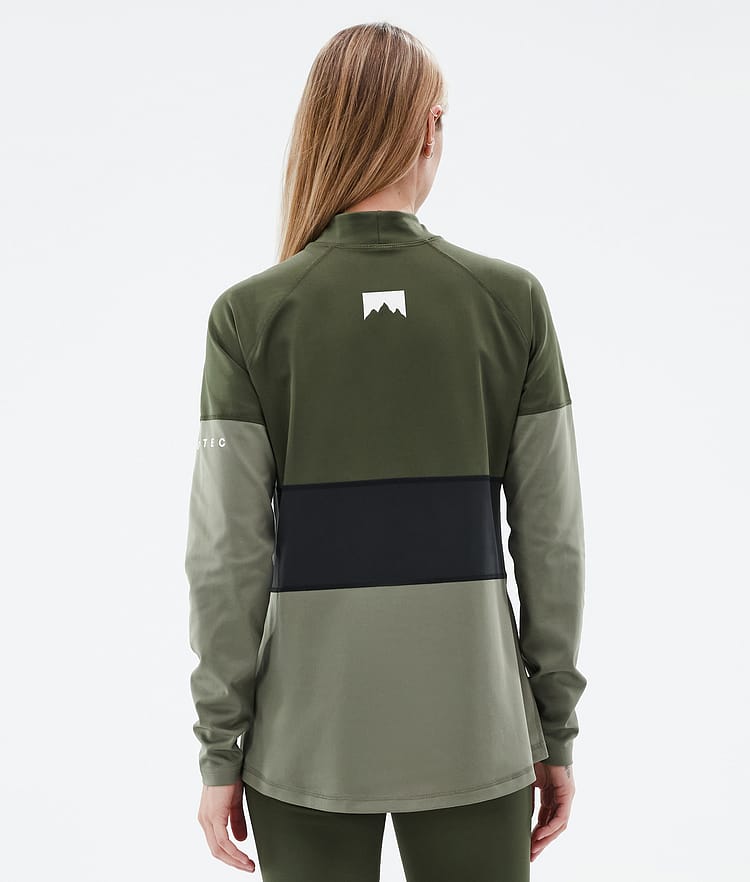 Montec Alpha W 24 Basislaag Top Dames Olive Green/Black/Greenish, Afbeelding 5 van 5