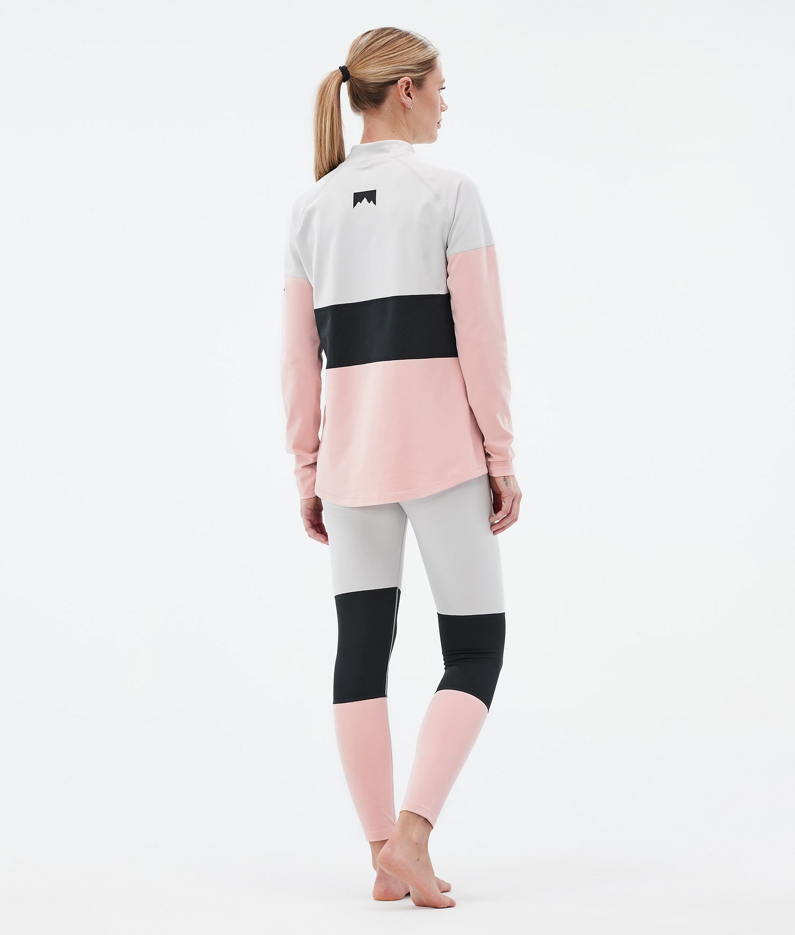 Montec Alpha W Base Layer Top Women Light Grey/Black/Soft Pink, Image 4 of 5