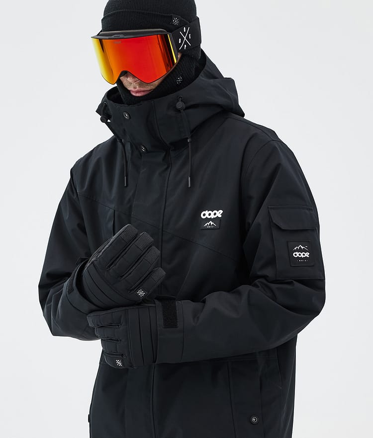 Dope Ace Ski Gloves Black, Image 3 of 5