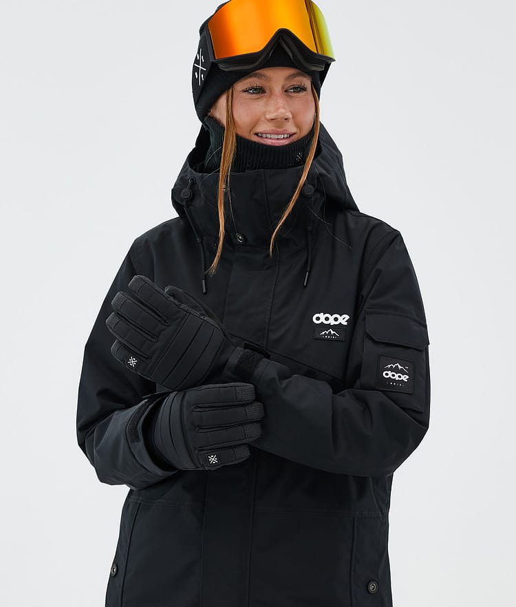 Dope Ace Ski Gloves Black, Image 4 of 5