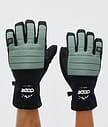 Dope Ace Ski Gloves Men Faded Green