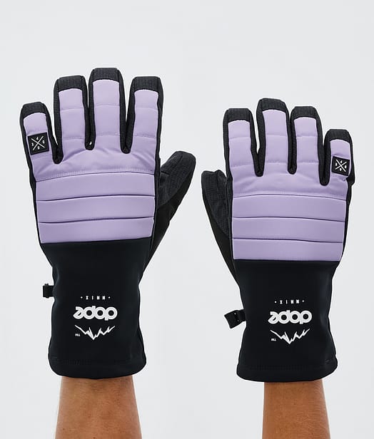 Dope Ace Ski Gloves Faded Violet