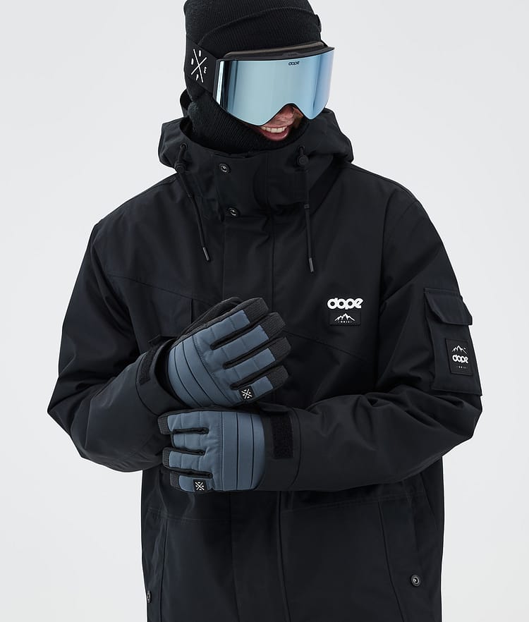 Dope Ace Gants de Ski Metal Blue, Image 3 sur 5