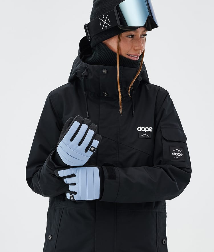 Dope Ace Ski Gloves Light Blue, Image 3 of 5