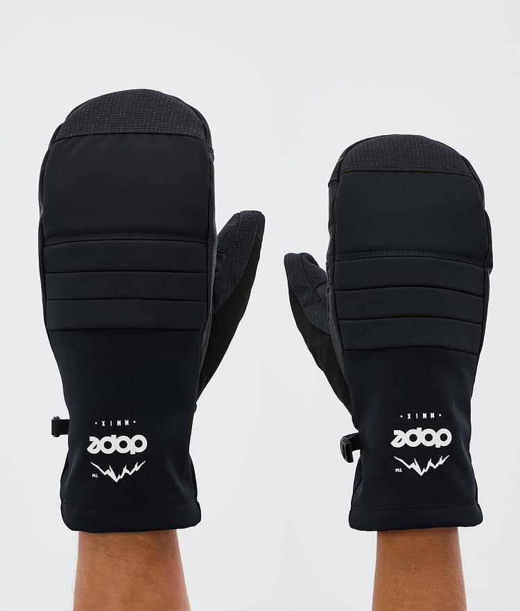 Dope Ace Snow Mittens Black, Image 1 of 5