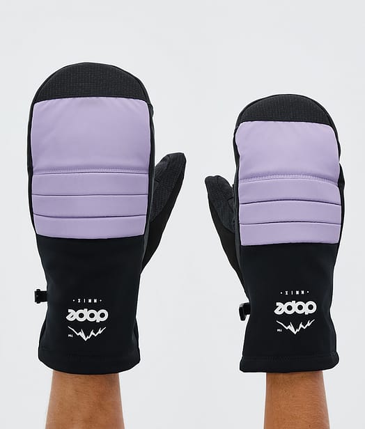 Dope Ace Snow Mittens Faded Violet