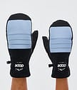 Dope Ace Snow Mittens Men Light Blue