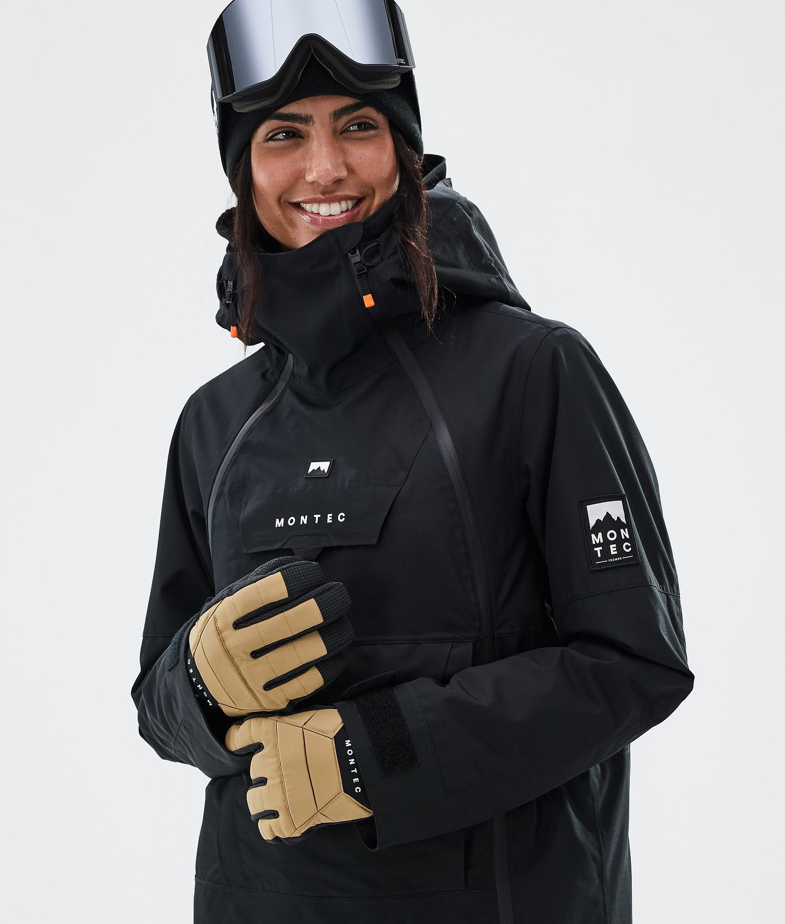 Montec Kilo Gants de Ski Gold, Image 3 sur 5