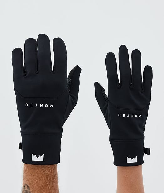 Montec Utility Ski Gloves Black/White