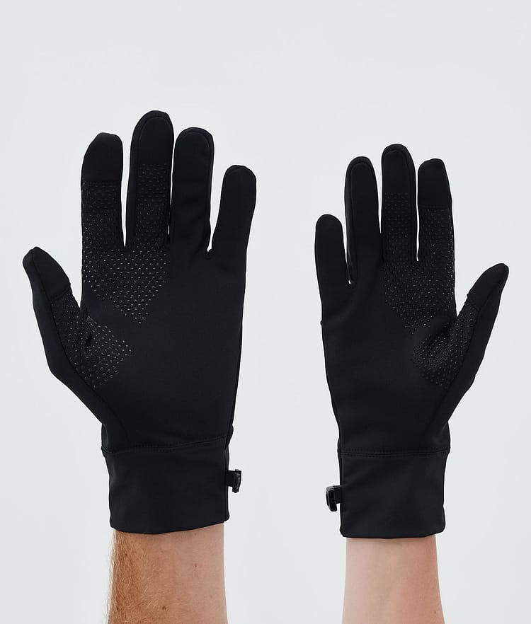 Montec Utility Ski Gloves Black/White, Image 2 of 4