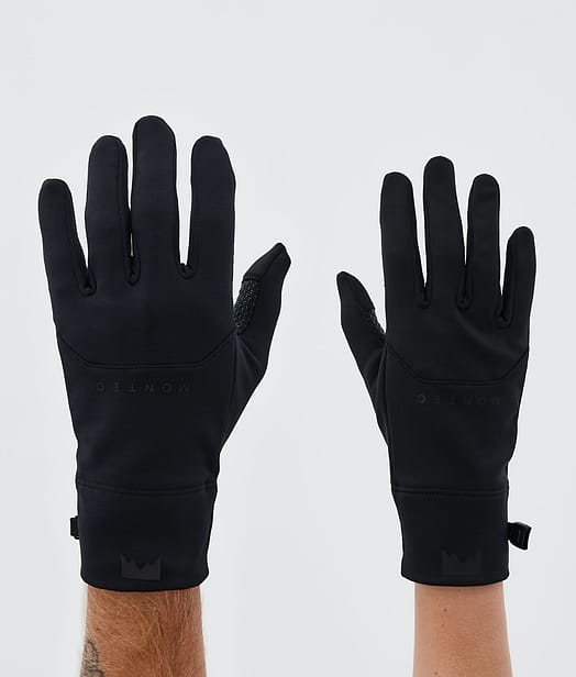 Montec Utility Ski Gloves Black/Black