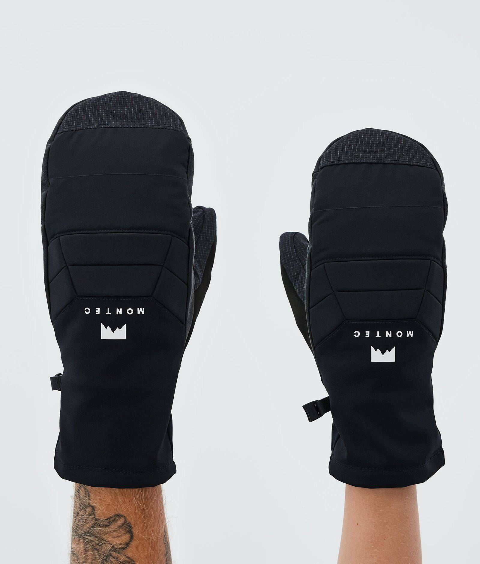 Montec Kilo Snow Mittens Black, Image 1 of 5