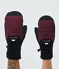 Montec Kilo Snow Mittens Burgundy, Image 1 of 5