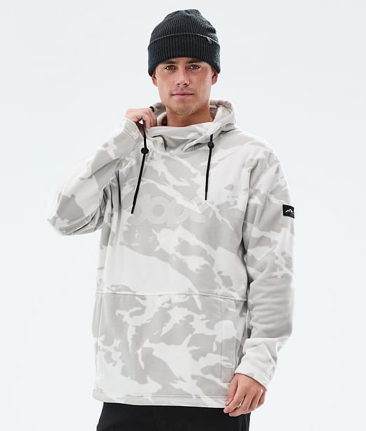 Dope Cozy II Fleece Hoodie Herren Grey Camo
