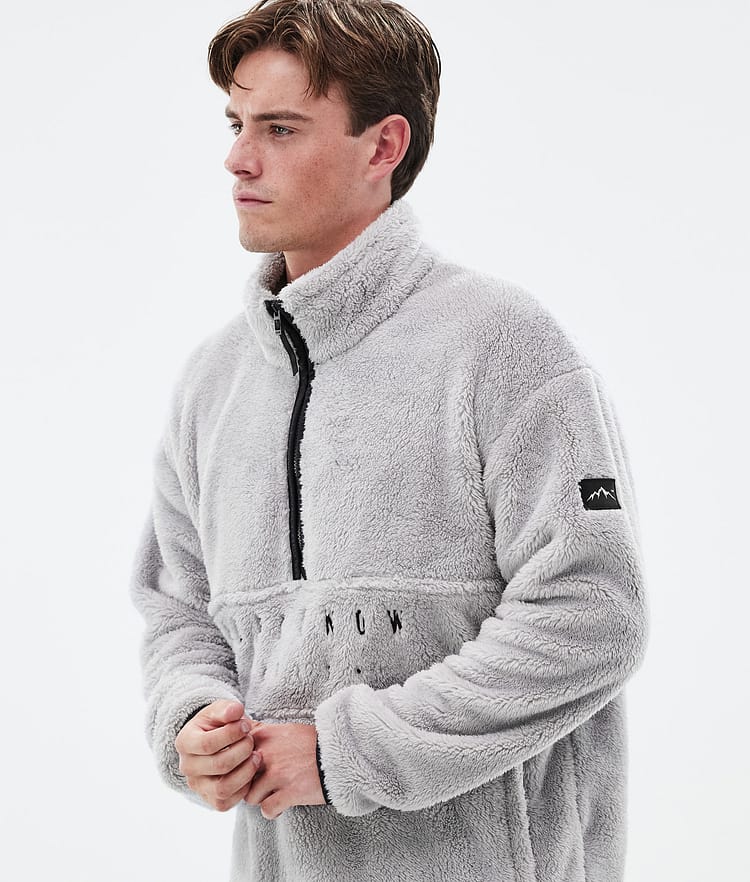 Dope Pile Fleecepullover Herren Light Grey Renewed, Bild 2 von 7