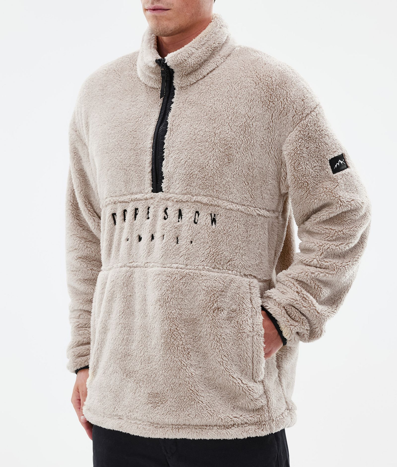 Dope Pile Fleecepullover Herren Sand Renewed, Bild 7 von 7