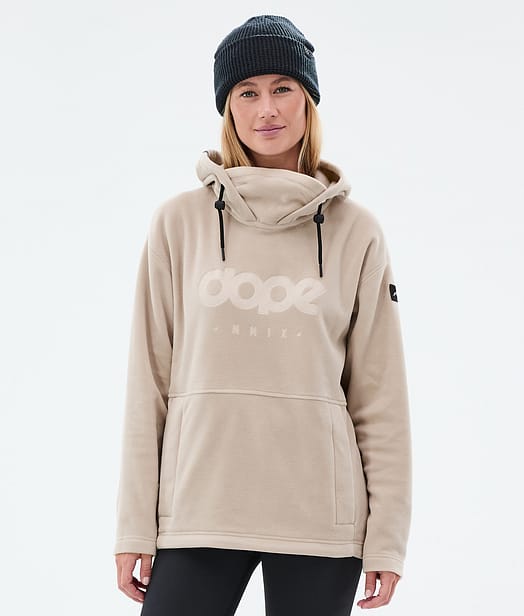 Dope Cozy II W Fleecová Mikina s Kapucí Dámské Sand